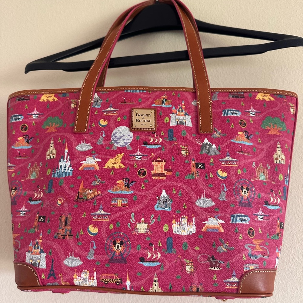 Disney Dooney & Bourke Pink Fantasy Tote